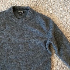 Banana Republic Italian yarn grey sweater